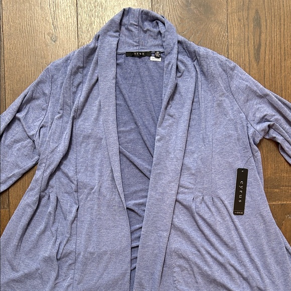 Cyrus Women’s Cardigan Three Quarter Sleeve Soft Purple *New with Tags* Size 2XL - Picture 2 of 8